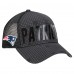Бейсболка New England Patriots New Era Black Midnight Ink Tonal Text A-Frame Trucker 9FORTY