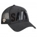 Бейсболка New Orleans Saints New Era Black Midnight Ink Tonal Text A-Frame Trucker 9FORTY Бейсболка New Orleans Saints New Era Black Midnight Ink Tonal Text A-Frame Trucker 9FORTY