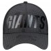Бейсболка New York Giants New Era Black Midnight Ink Tonal Text A-Frame Trucker 9FORTY