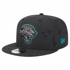 Бейсболка Jacksonville Jaguars New Era Black Midnight Ink Pop Outline 9FIFTY Snapback