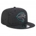 Бейсболка Jacksonville Jaguars New Era Black Midnight Ink Pop Outline 9FIFTY Snapback