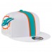 Бейсболка Miami Dolphins New Era White Helmet 9FIFTY Snapback