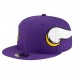 Бейсболка Minnesota Vikings New Era Purple Helmet 9FIFTY Snapback