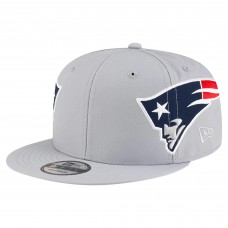 Бейсболка New England Patriots New Era Gray Helmet 9FIFTY Snapback