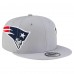 Бейсболка New England Patriots New Era Gray Helmet 9FIFTY Snapback