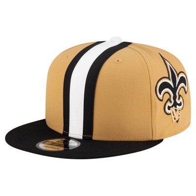 Бейсболка New Orleans Saints New Era Gold Helmet 9FIFTY Snapback