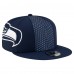 Бейсболка Seattle Seahawks New Era College Navy Helmet 9FIFTY Snapback