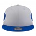 Бейсболка Seattle Seahawks New Era Gray Throwback Helmet 9FIFTY Snapback