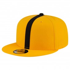 Бейсболка Pittsburgh Steelers New Era Gold Throwback Helmet 9FIFTY Snapback