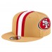 Бейсболка San Francisco 49ers New Era Gold Helmet 9FIFTY Snapback