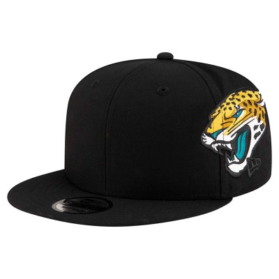 Бейсболка Jacksonville Jaguars New Era Black Helmet 9FIFTY Snapback
