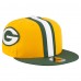 Бейсболка Green Bay Packers New Era Gold Helmet 9FIFTY Snapback