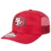 Бейсболка San Francisco 49ers New Era Scarlet Adventure Camo Trucker 9SEVENTY Stretch-Snap Бейсболка San Francisco 49ers New Era Scarlet Adventure Camo Trucker 9SEVENTY Stretch-Snap