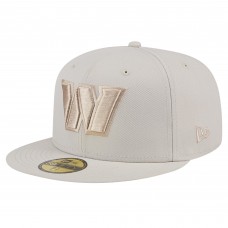 Бейсболка Washington Commanders New Era Color Pack 59FIFTY - Stone
