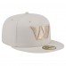 Бейсболка Washington Commanders New Era Color Pack 59FIFTY - Stone