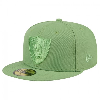 Бейсболка Las Vegas Raiders New Era Color Pack 59FIFTY - Green