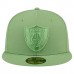 Бейсболка Las Vegas Raiders New Era Color Pack 59FIFTY - Green