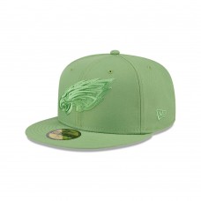 Бейсболка Philadelphia Eagles New Era Color Pack 59FIFTY - Green
