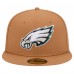 Бейсболка Philadelphia Eagles New Era Color Pack 59FIFTY with Side Patch - Tan