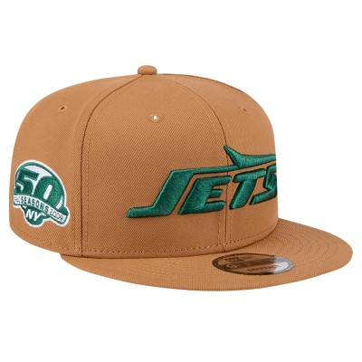 Бейсболка New York Jets New Era Color Pack 9FIFTY with Side Patch - Tan