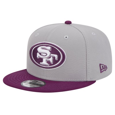 Бейсболка San Francisco 49ers New Era Two-Tone Color Pack 9FIFTY - Gray/Purple