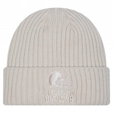 Cleveland Browns New Era Stone Color Pack Cuffed Knit Hat