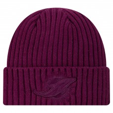 Шапка Miami Dolphins New Era Purple Color Pack Cuffed Knit