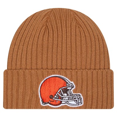 Cleveland Browns New Era Tan Color Pack Cuffed Knit Hat
