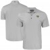 Jacksonville Jaguars Cutter & Buck Gray Pike Eco Tonal Geo Print Stretch Recycled Polo