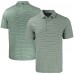 Green Bay Packers Cutter & Buck White/Green Forge Eco Double Stripe Stretch Recycled Polo