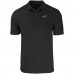 Buffalo Bills Cutter & Buck Black Forge Eco Stretch Recycled Polo