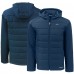 Los Angeles Chargers Cutter & Buck Navy Evoke PrimaLoft Hybrid Eco Softshell Recycled Full-Zip Hooded Jacket