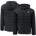 Jacksonville Jaguars Cutter & Buck Black Evoke PrimaLoft Hybrid Eco Softshell Recycled Full-Zip Hooded Jacket
