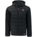 Jacksonville Jaguars Cutter & Buck Black Evoke PrimaLoft Hybrid Eco Softshell Recycled Full-Zip Hooded Jacket