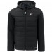 Kansas City Chiefs Cutter & Buck Black Evoke PrimaLoft Hybrid Eco Softshell Recycled Full-Zip Hooded Jacket