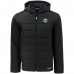 Куртка Miami Dolphins Cutter & Buck Black Evoke PrimaLoft Hybrid Eco Softshell Recycled