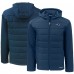 New England Patriots Cutter & Buck Navy Evoke PrimaLoft Hybrid Eco Softshell Recycled Full-Zip Hooded Jacket New England Patriots Cutter & Buck Navy Evoke PrimaLoft Hybrid Eco Softshell Recycled Full-Zip Hooded Jacket