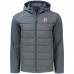 Pittsburgh Steelers Cutter & Buck Gray Evoke PrimaLoft Hybrid Eco Softshell Recycled Full-Zip Hooded Jacket