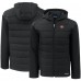 San Francisco 49ers Cutter & Buck Black Evoke PrimaLoft Hybrid Eco Softshell Recycled Full-Zip Hooded Jacket