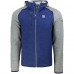 New York Giants Cutter & Buck Heather Royal Mainsail Full-Zip Hooded Jacket