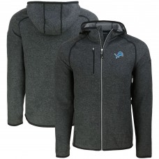 Куртка Detroit Lions Cutter & Buck Heather Charcoal Mainsail