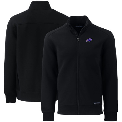 Куртка Buffalo Bills Cutter & Buck Black Roam Eco Recycled Full-Zip