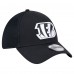 Бейсболка Cincinnati Bengals New Era Black Main Neo 39THIRTY