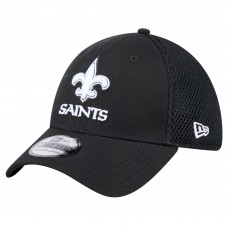Бейсболка New Orleans Saints New Era Black Main Neo 39THIRTY Flex