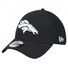 Бейсболка Denver Broncos New Era Black Main Neo 39THIRTY