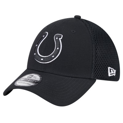 Бейсболка Indianapolis Colts New Era Black Main Neo 39THIRTY