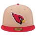 Бейсболка Arizona Cardinals New Era Tan Logo Main 59FIFTY