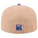 Бейсболка New England Patriots New Era Tan Throwback Logo Main 59FIFTY
