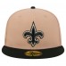 Бейсболка New Orleans Saints New Era Tan Logo Main 59FIFTY