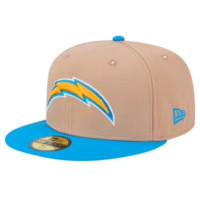 Бейсболка Los Angeles Chargers New Era Tan Logo Main 59FIFTY